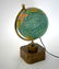 ADNET FRENCH TERRESTRIAL GLASS GLOBE FOREST ART DECO