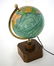 ADNET FRENCH TERRESTRIAL GLASS GLOBE FOREST ART DECO - 3