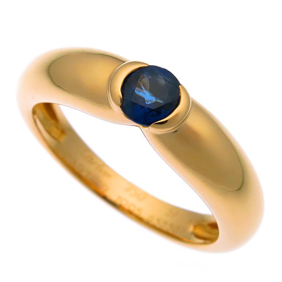 Cartier ellipse ring sapphire deals