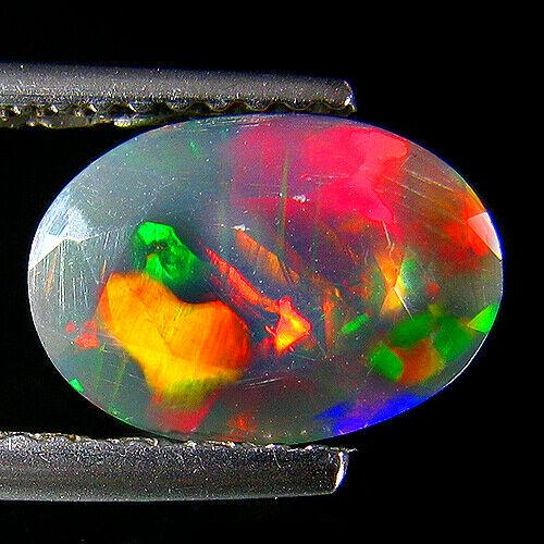 1.14 ct faceted black opal (1 of 8)