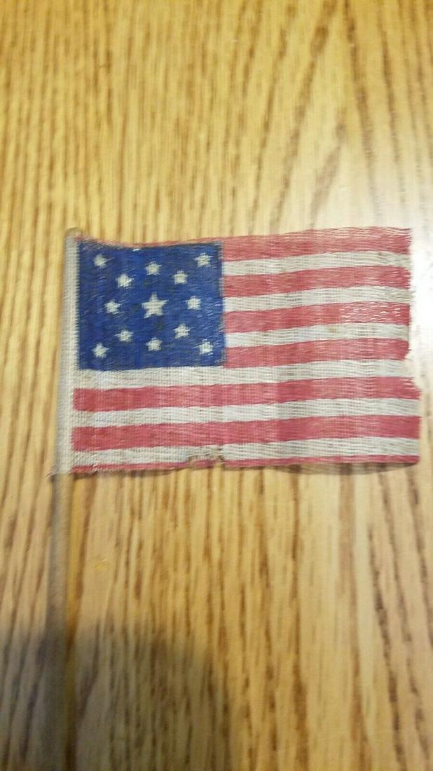 c 1876 OLD VINTAGE 13 STAR CENTENNIAL U.S. AMERICAN (1 of 2)