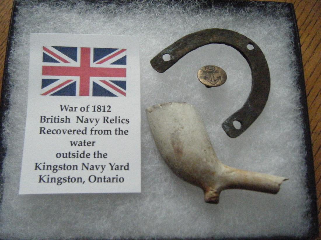 War of 1812 British Navy Relics Recovered (1 of 6)