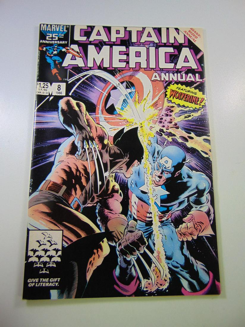 Captain America Annual #8 (1 of 1)