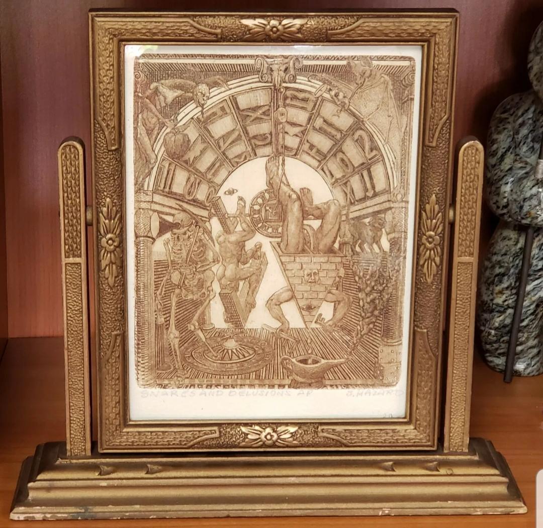 Steven Hazard - "Snares and Delusions" Signed Artist (1 of 4)