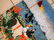 Handmade vintage American hooked rug 2' x 2.9' ( 61cm x - 4