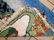 Handmade vintage American hooked rug 2' x 2.9' ( 61cm x - 7