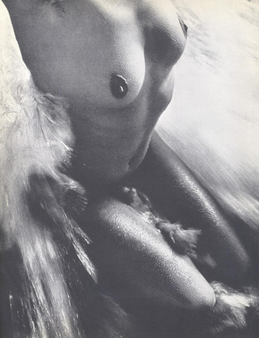 LUCIEN CLERGUE- Vague Nude: Artist: LUCIEN CLERGUE Print Title: Vague Nude Printing Date: 1970’s Medium: Photoengraving Printed in: Canada Image Size approx.: 11 x 8” Reserve: $25.00 Shipping: Domestic: Flat-rate of $15.00 v