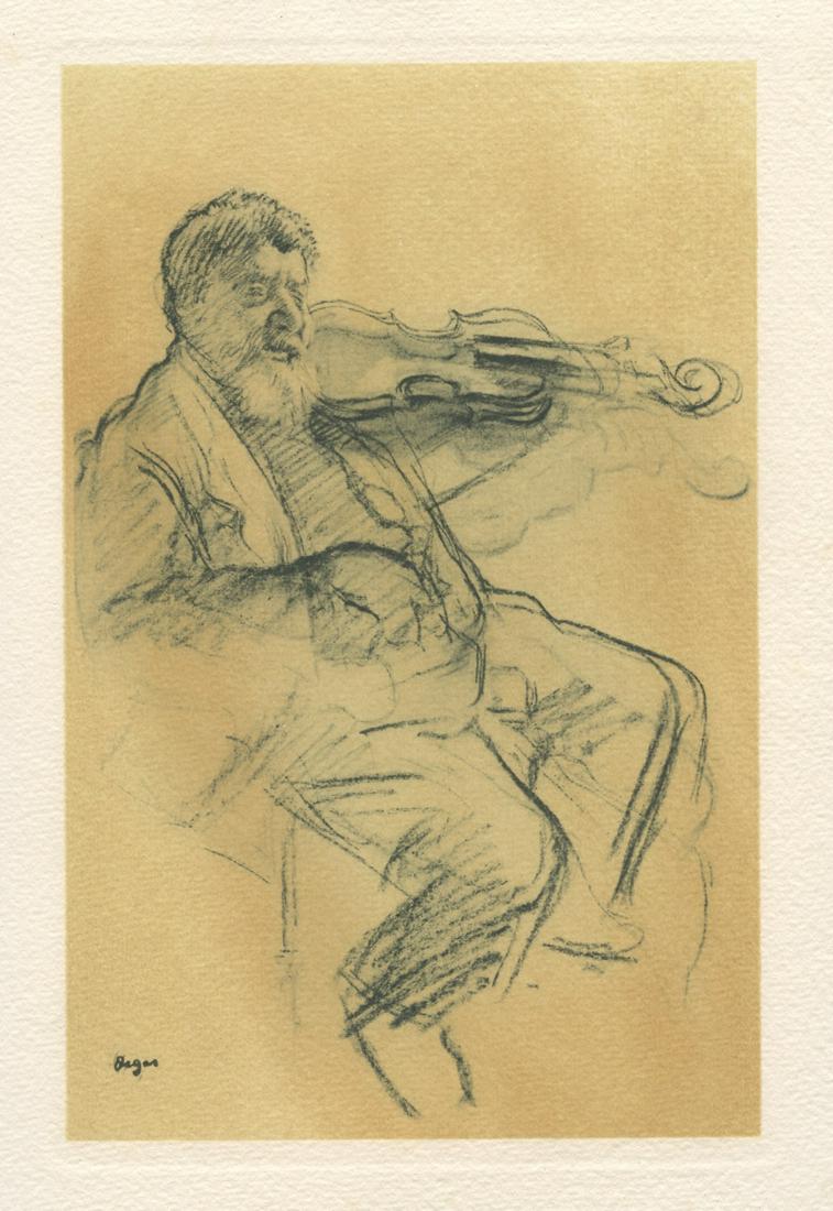 Edgar Degas "Etude pour la Classe de Danse" (1 of 1)