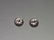 0.88 ct natural pair round pink morganites