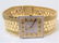 NOS Mens 18K Gold JUVENIA MACHO AUTOMATIC Watch 8902 - 7