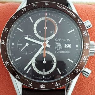 TAG Heuer - Carrera Calibre 16 Automatic - CV2013 2 -: Brand:TAG Heuer Model:Carrera Calibre 16 Automatic Reference Number:CV2013 2 Gender:Men Period:2011-present Movement:Automatic Case material:Steel Extras:Universal Watch Box Type:Chronograph