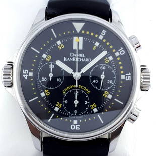 JeanRichard - Chronoscope Limited Edition - 25022 - Men: ***Limited Edition, No: 0322 Brand:JeanRichard Model:Chronoscope Limited Edition Reference Number:25022 Gender:Men Period: 2011-present Movement:Automatic Case material:Steel Extras:Universal