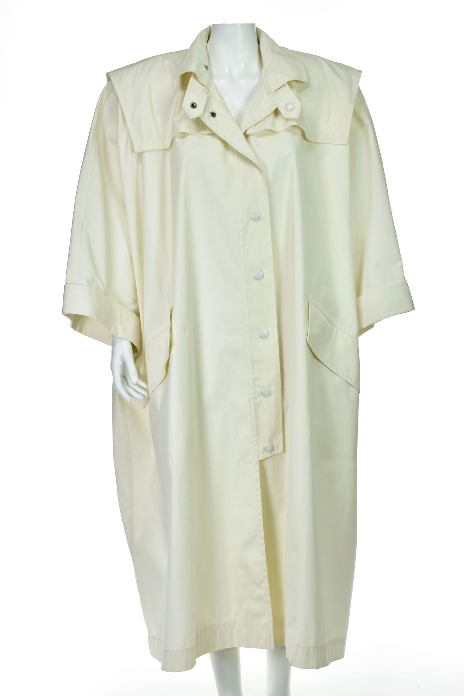 ESCADA Trendy Vintage Oversized Off-White Lightweight (1 of 6)