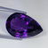 9.65 ct Natural Amethyst Pear Cut
