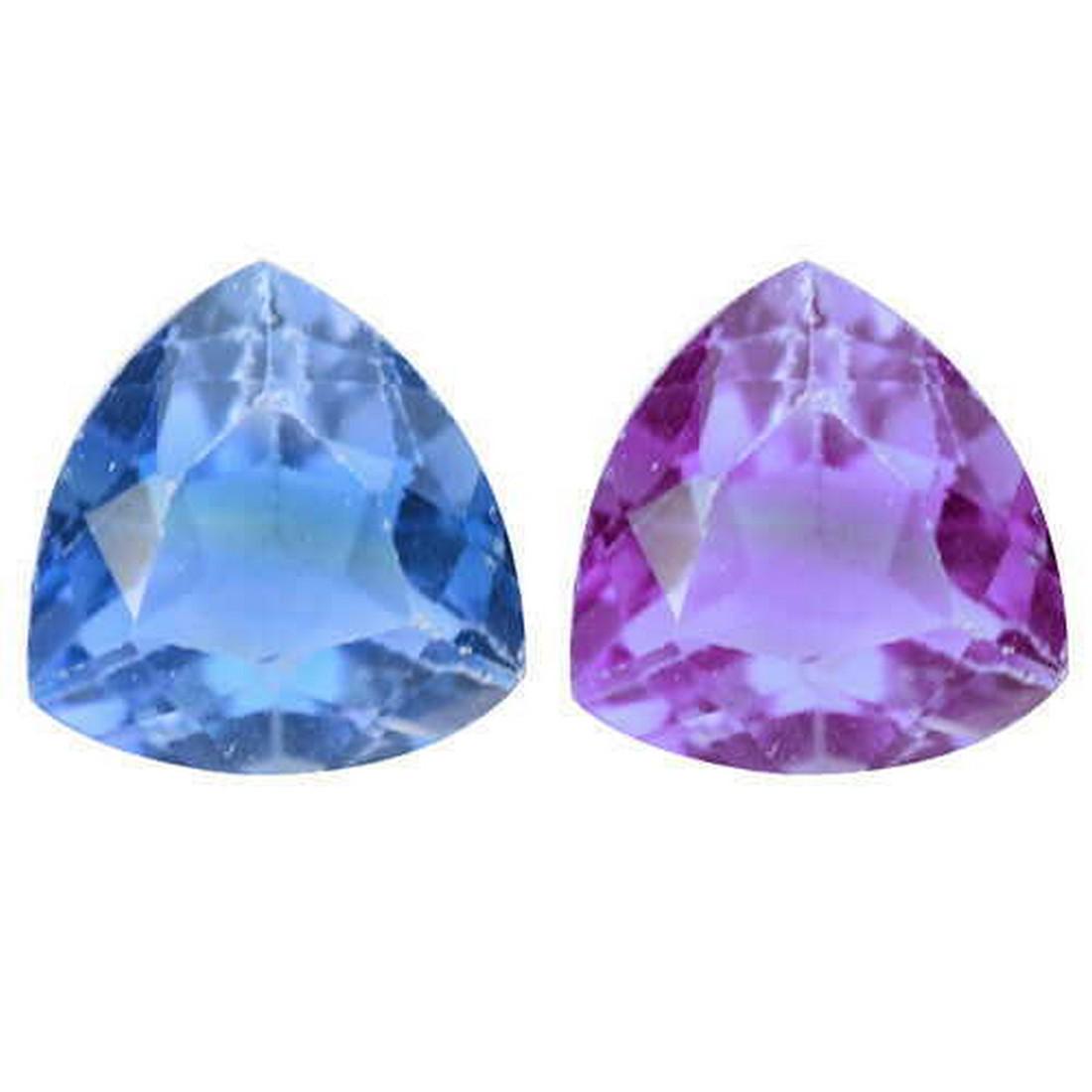 6.11 ct natural color change fluorite (1 of 2)