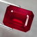 2.43 ct natural blood red ruby - 2