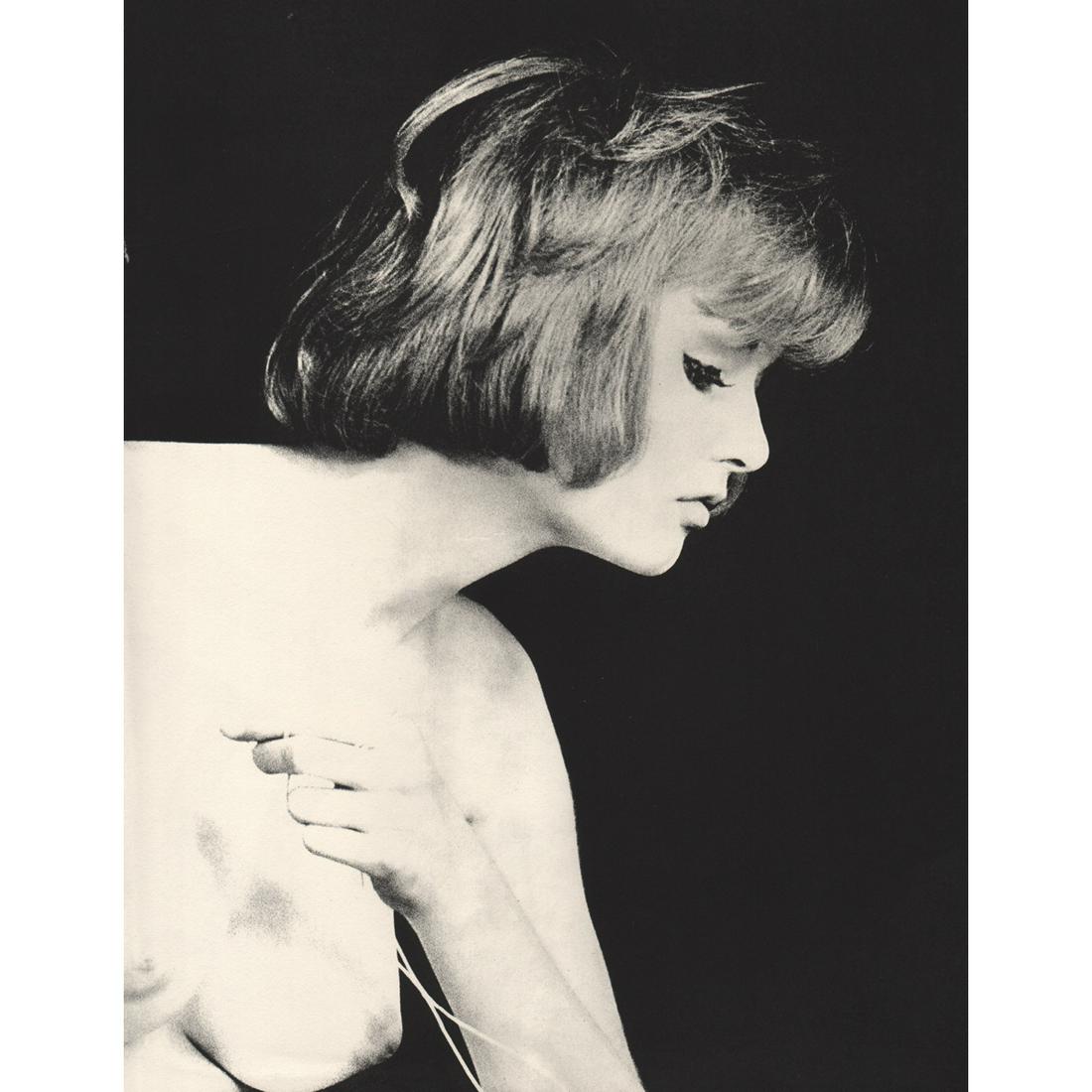 SAM HASKINS - Helmi: Artist: SAM HASKINS Print Title: Helmi Medium: Sheet-fed Gravure Printing Date: 1960's Printed in the USA Image Size: 13.5 X 10 inches Sam Haskins (1926-2009) was a British photographer, born and rais