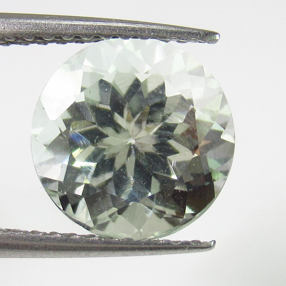 2.78 Ct Genuine Aquamarine Round Cut (1 of 2)