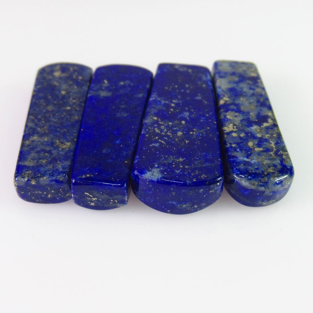 29.37 Ct Genuine 4 Drilled Blue Lapis Lazuli Fancy Set (1 of 2)