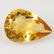 5.16 Ct Genuine Yellow Citrine Pear Cut