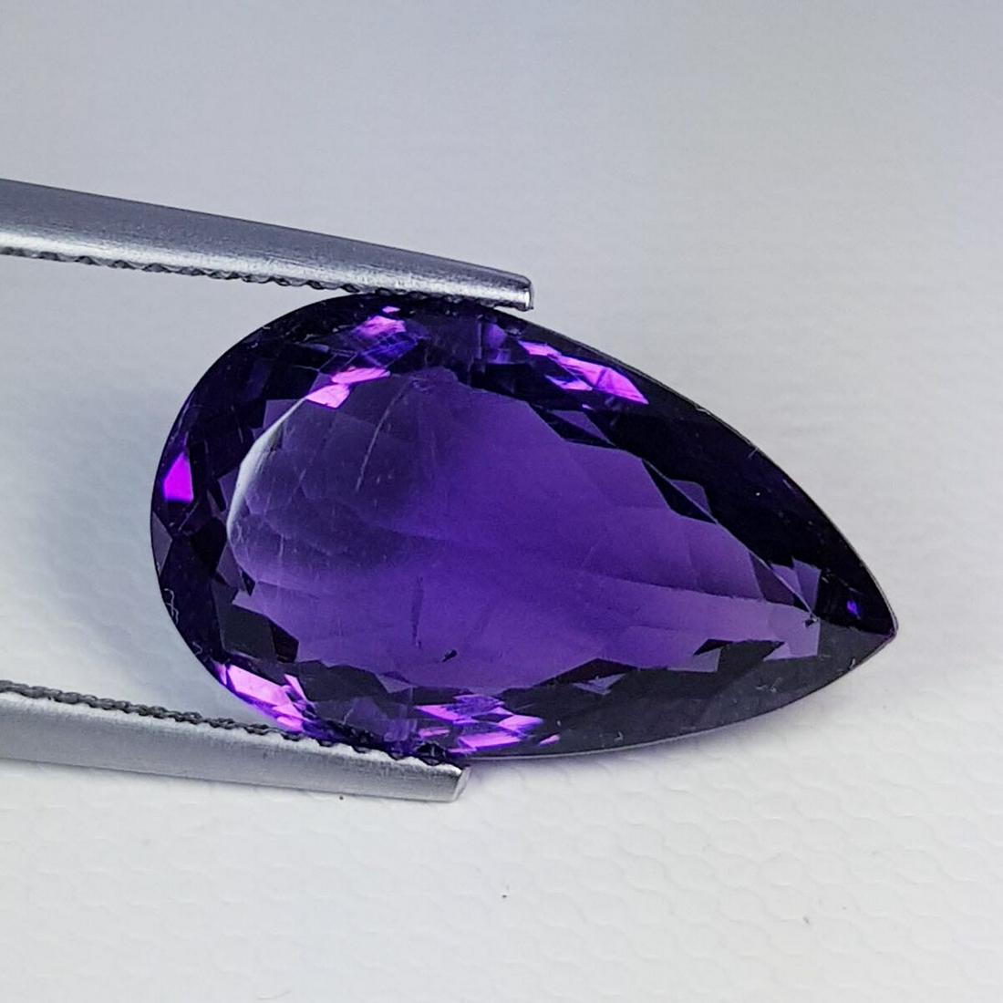 Natural Amethyst Pear Cut 8.65 ct (1 of 6)