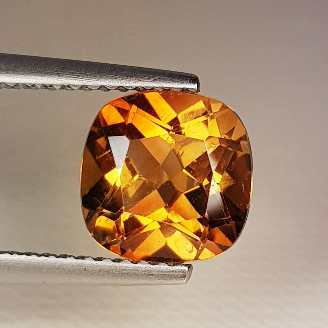2.75 ct Natural Champagne Topaz Cushion Cut (1 of 6)