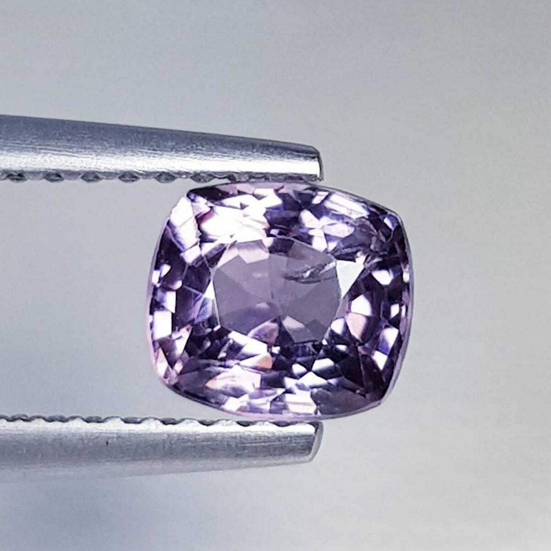 Natural Spinel Cushion Cut - 0.98 ct: No Reserve! Title: Natural Spinel Cushion Cut - 0.98 ct Color/Clarity: IF - VVS Gemstones Carat Weights: 0.98 Size/Dimensions: 6.20 x 5.60 x 3.50 Cushion - Burma Shipping: Worldwide: Flat-rate of $10.