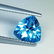 2.01 ct Natural Swiss Blue Topaz Triangle Cut - 4