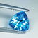 2.01 ct Natural Swiss Blue Topaz Triangle Cut - 5