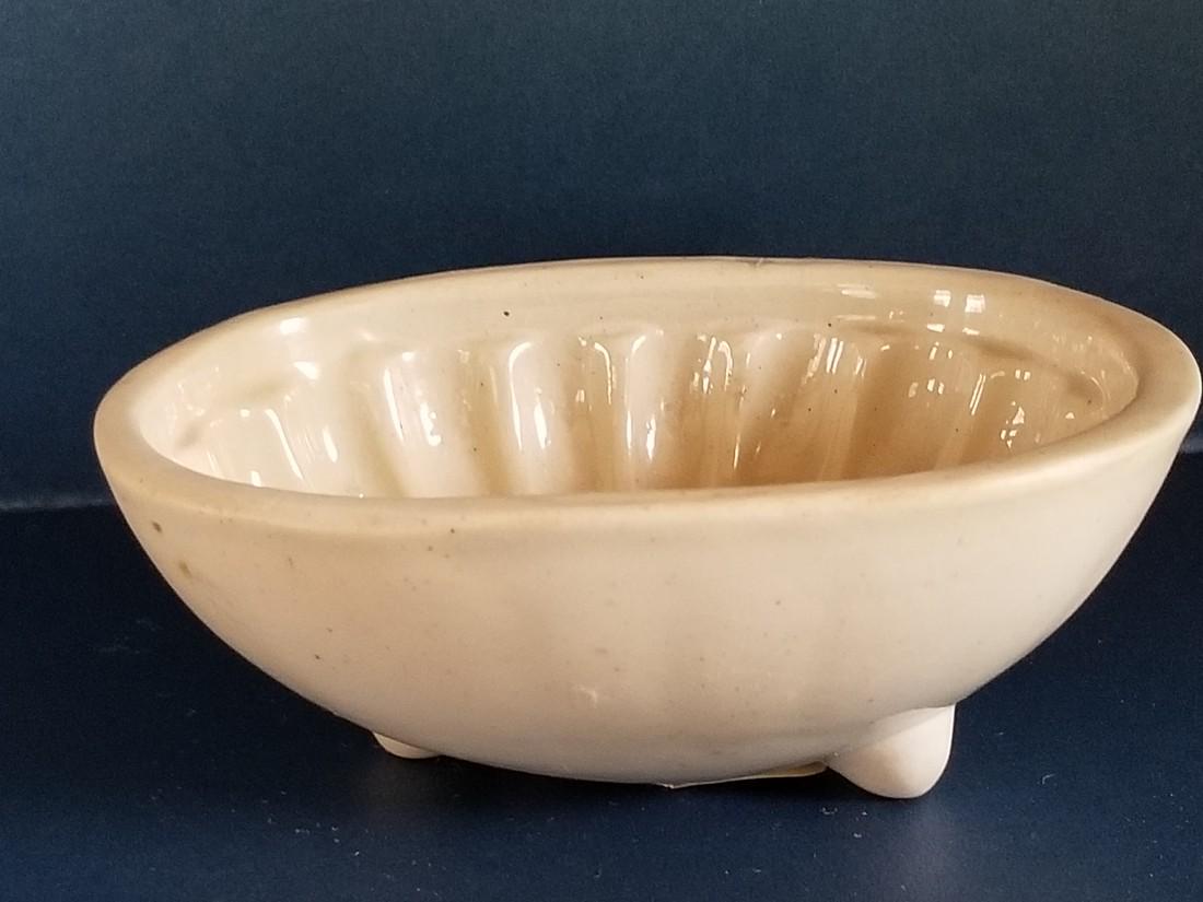 Ironstone Mold Of A Farmer Milking A Cow C. 1840 (1 of 3)