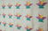 30's Pastel Basket Antique Quilt ~Dutch Tulip Quilting - 8