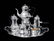 AUCOC / PUIFORCAT 6pc FRENCH LOUIS XVI 950 STERLING