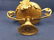 Antique goblet with lid and particular closure - 8