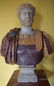 Marble bust, 19th century