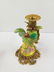 Porcelain candlesticks with bronze ornaments (depicting - 5