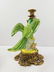 Porcelain candlesticks with bronze ornaments (depicting - 7