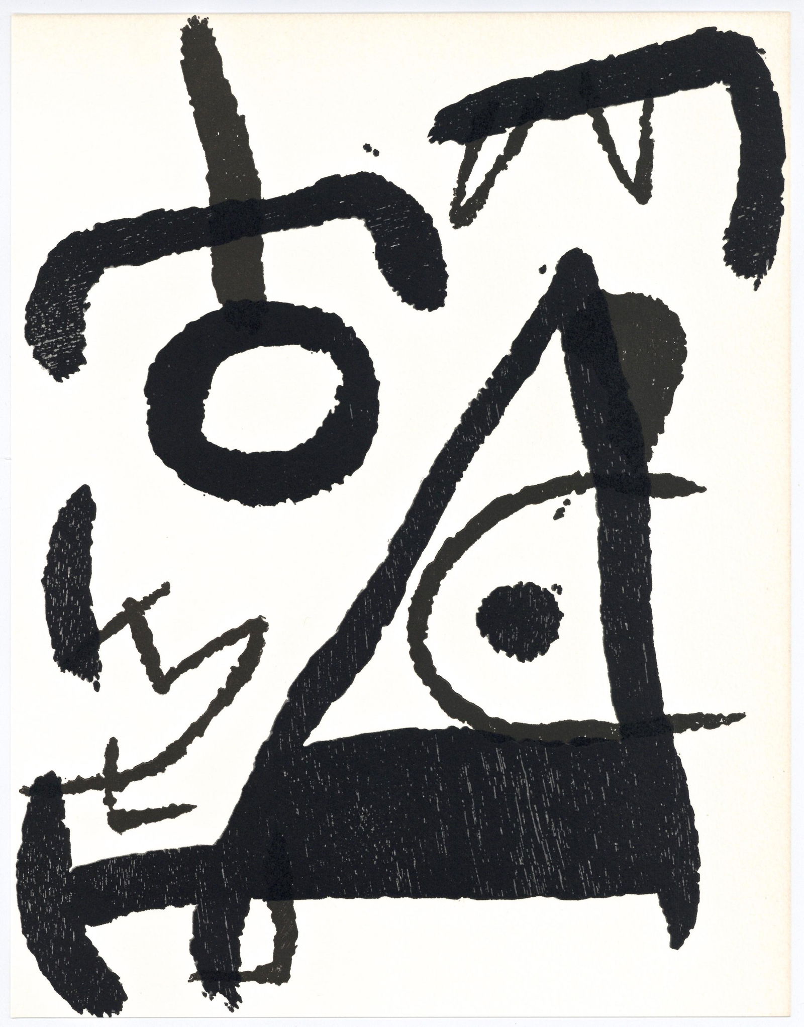 Joan Miro original woodcut (1 of 1)