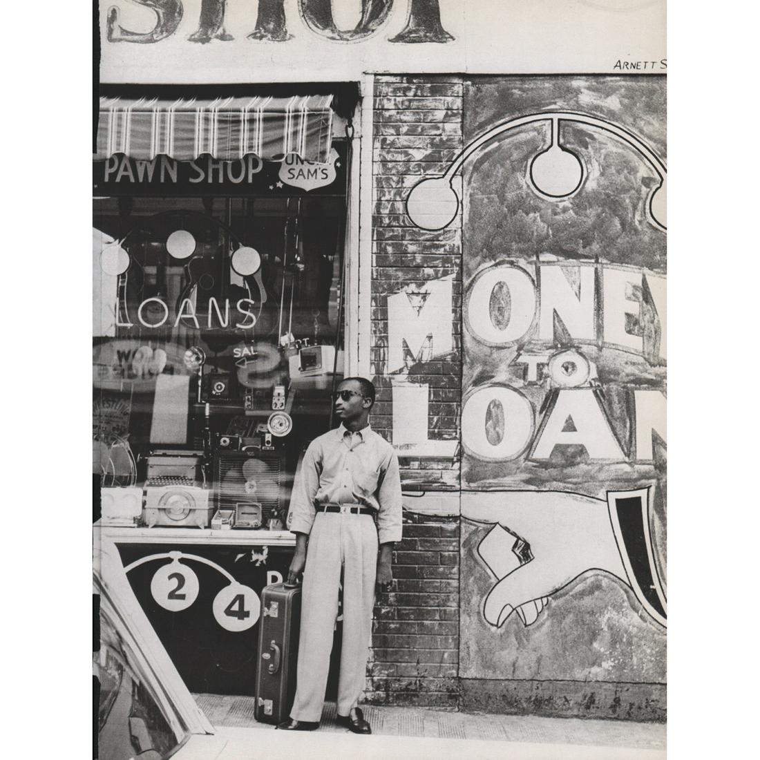 WILLIAM CLAXTON - Bob Cooper, Memphis, 1960: Artist: WILLIAM CLAXTON Print Title: Bob Cooper, Memphis, 1960 Medium: Sheet-fed Gravure Printing Date: 1980's Printed in Japan Image Size approx: 12 x 8.75 inches William James Claxton (1927-2008) wa