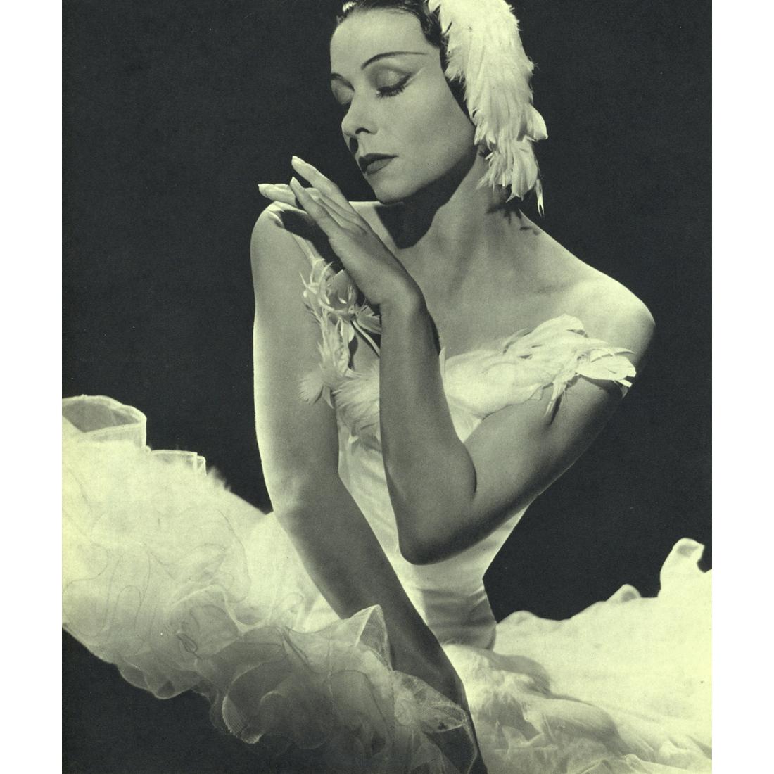 HOUSTON ROGERS - Yvette Chauvire: Artist: HOUSTON ROGERS Print Title: Yvette Chauvire Yvette Chauviré (1917- 2016) was a French prima ballerina and actress. She is often described as France's greatest ballerina. Medium: Sheet-fed Gra