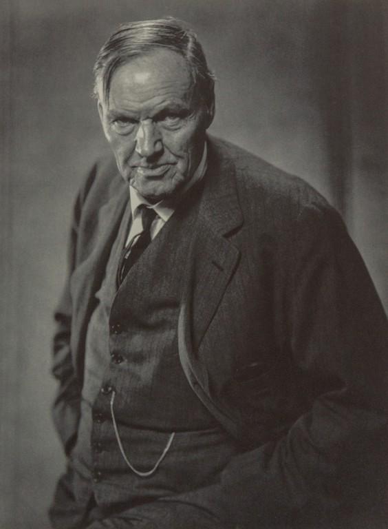 NICKOLAS MURAY - Clarence Darrow: Artist: Nickolas Muray Title: Clarence Darrow Medium: Photo Litho, 1967, USA Dimensions: 9.45x12.7" Heat Wax Mounted on 14x18" Conservation Board Nickolas Muray (1892 - 1965) was a Hungarian-born Amer