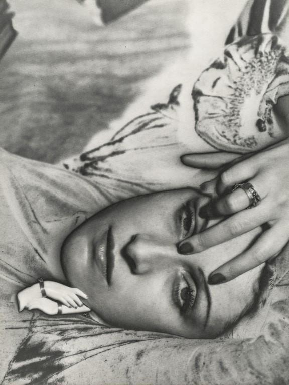 MAN RAY - Dora Maar, 1936: Artist: Man Ray Title: Dora Maar, 1936 Medium: Photo Litho, 1989, USA Dimensions: 4.75x6.35" Heat Wax Mounted on 8.5x11" Conservation Board Man Ray, original name Emmanuel Radnitzky, was born on Augus