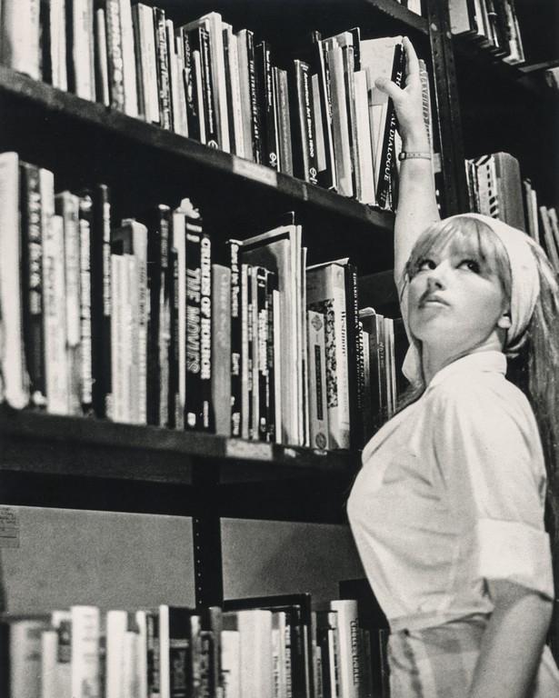 CINDY SHERMAN - Untitled Film Still #13, 1978: Artist: Cindy Sherman Title: Untitled Film Still #13, 1978 Medium: Photo Litho, 1984, Germany Dimensions: 5.95x7.45" Heat Wax Mounted on 8.5x11" Conservation Board Cindy Sherman is an American photogr