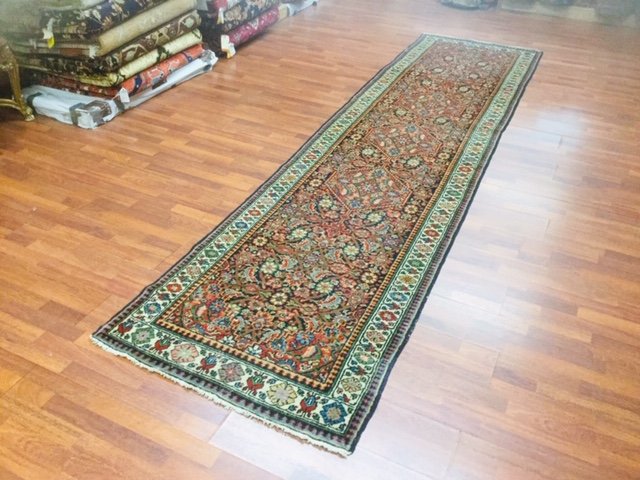 Antique Persian N.west Runner- (1 of 9)
