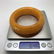 Baltic amber bangle bracelet beeswax colour - 9