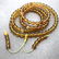 Caribean amber 108 beads Mala necklace ø9mm
