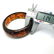 Baltic amber bangle bracelet cognac colour - 9