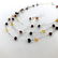 Amber necklace and silver earrings - 3
