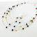Amber necklace and silver earrings - 6