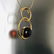 Pendant Baltic amber in gold plated silver - 6