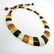 Cleopatra's collar flat necklace Baltic amber - 4